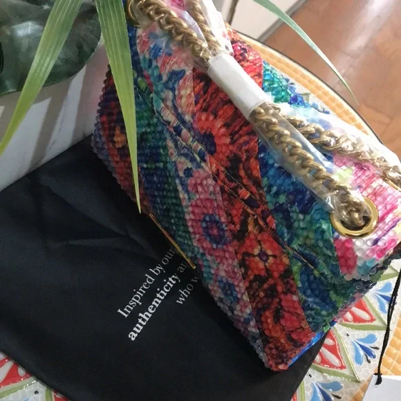 kurt Geiger London Mini Kensington Crystal Shoulder Bag - Picture 9 of 16